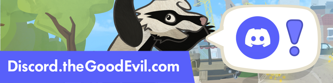 Discord Banner with Rascal on waving